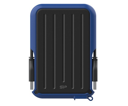 Dysk zewnętrzny HDD Silicon Power Armor A66 4TB USB 3.2 Gen. 1 Czarno-Niebieski